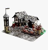 BlueBrixx Mittelalterlicher Flusshafen