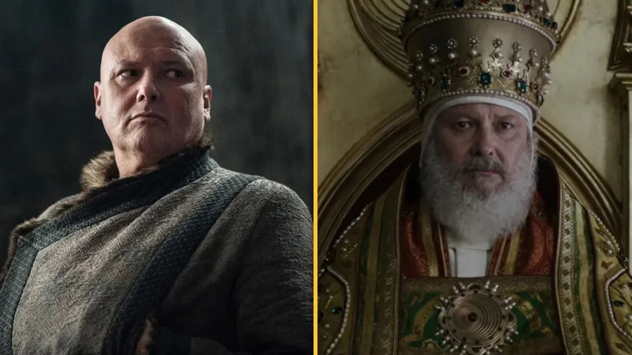 Conleth Hill einmal als Varys und einmal als Papst