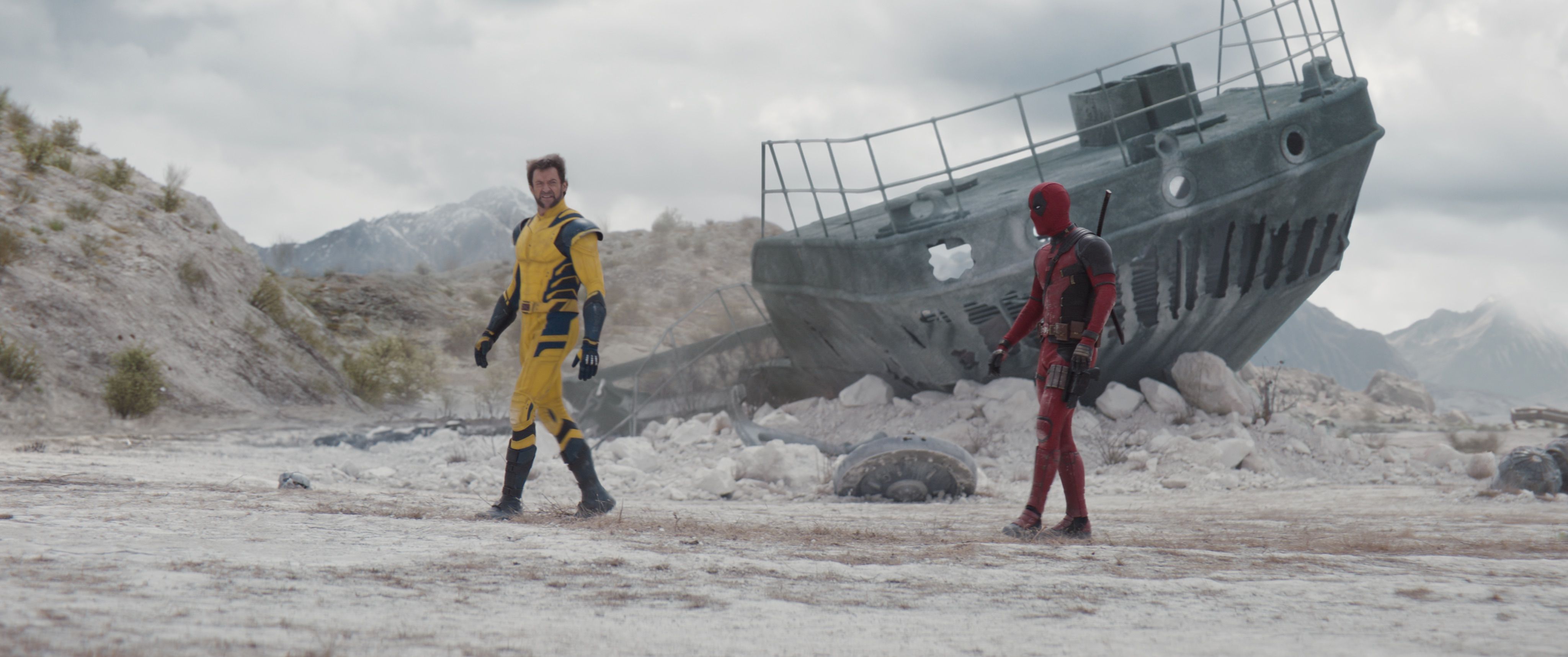 Bild zu Ryan Reynolds - Deadpool & Wolverine : Bild Ryan Reynolds, Hugh ...