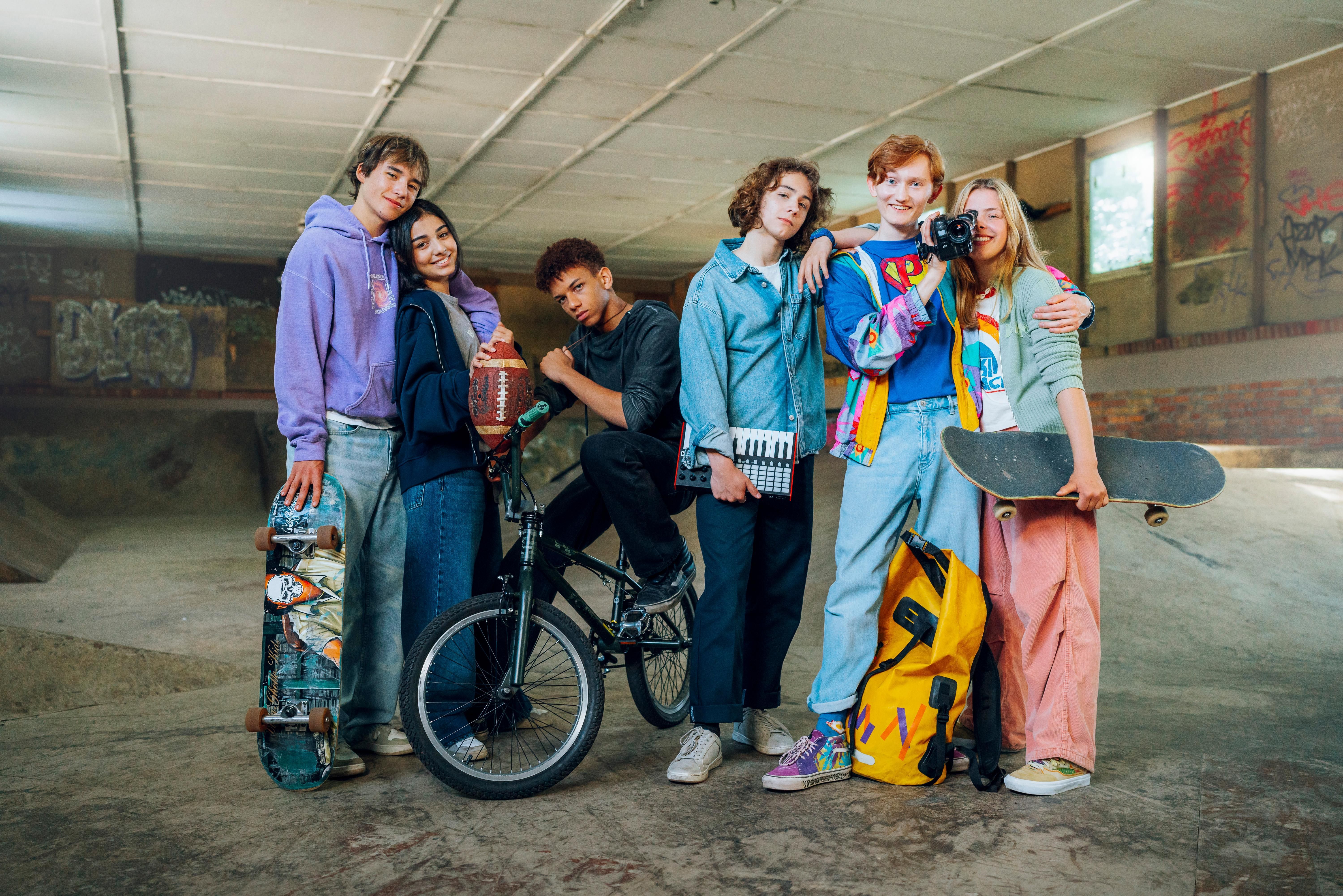 Sie lieben Skating: Am Uferpark ist immer was los. 