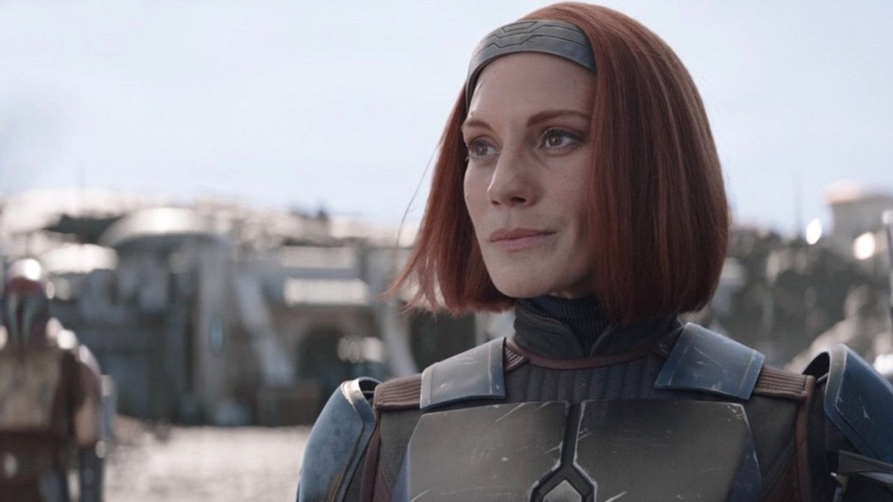 Katee Sackhoff als Bo-Katan Kryze in 