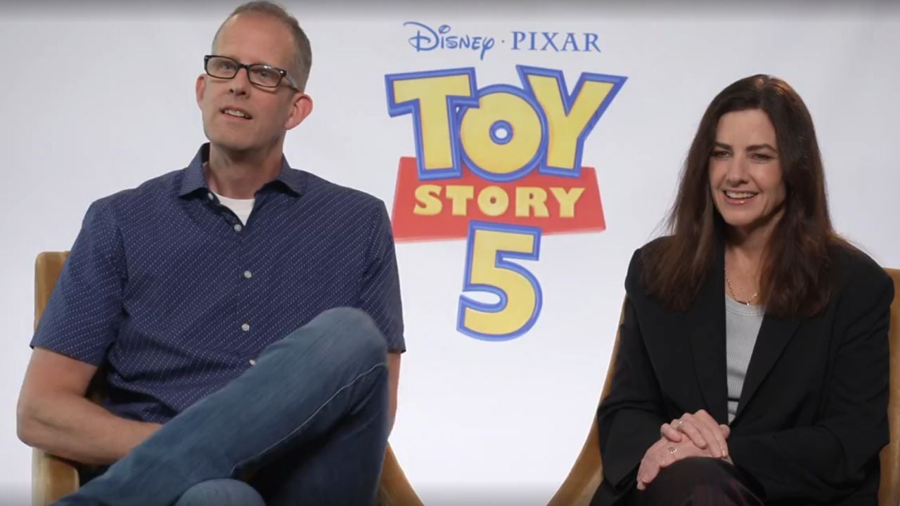 Die Pixar-Urgesteine Lindsey Collins und Pete Docter im Gespräch mit den FILMSTARTS-Redakteuren Christoph Petersen und Nino Steffeck. 