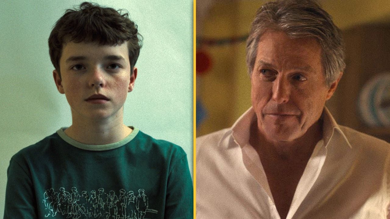 Owen Cooper (links) und Hugh Grant