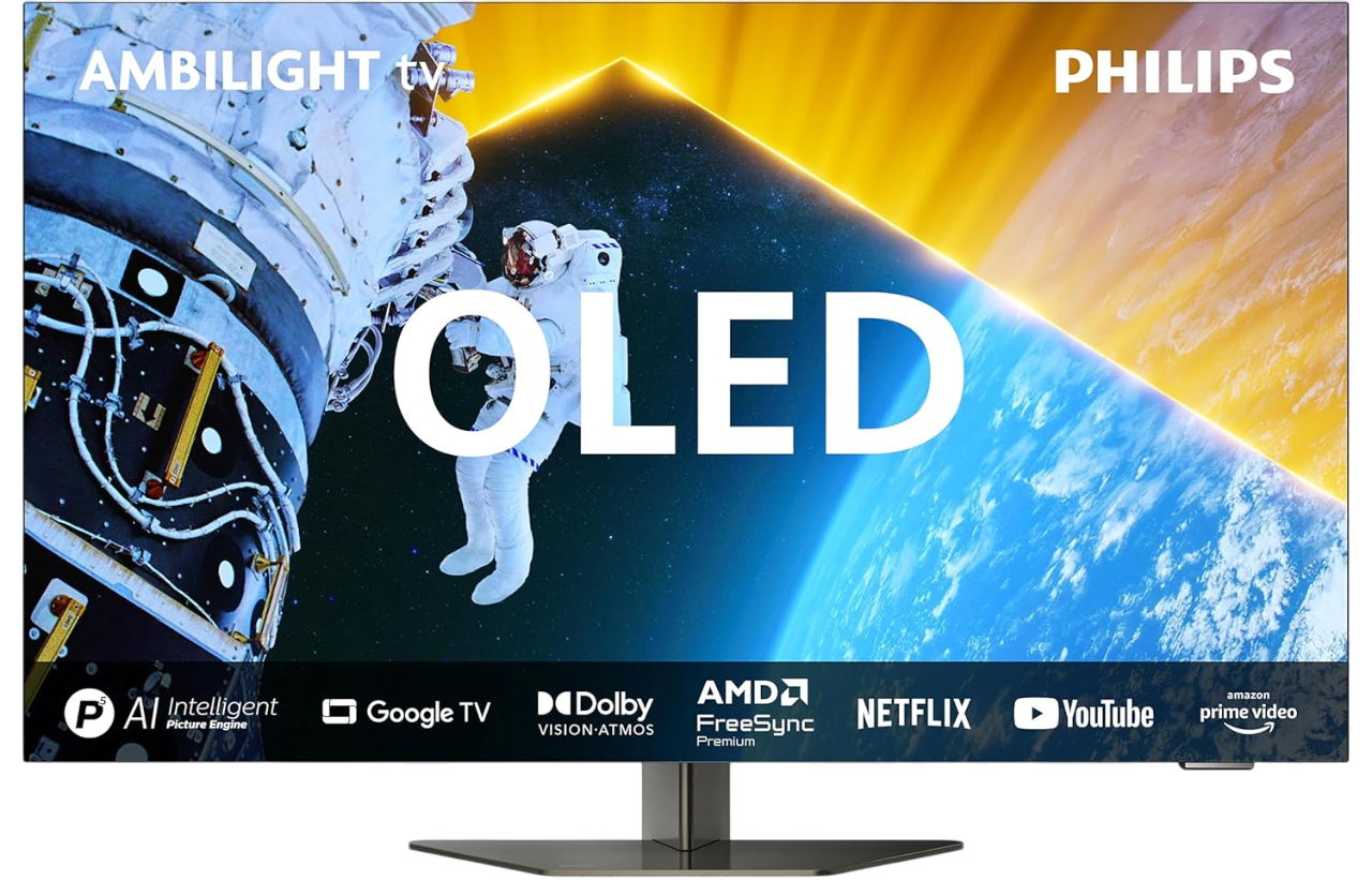 OLED 4K-TV Philips Ambilight 55OLED809 für 1.199 Euro statt 1.999 Euro UVP
