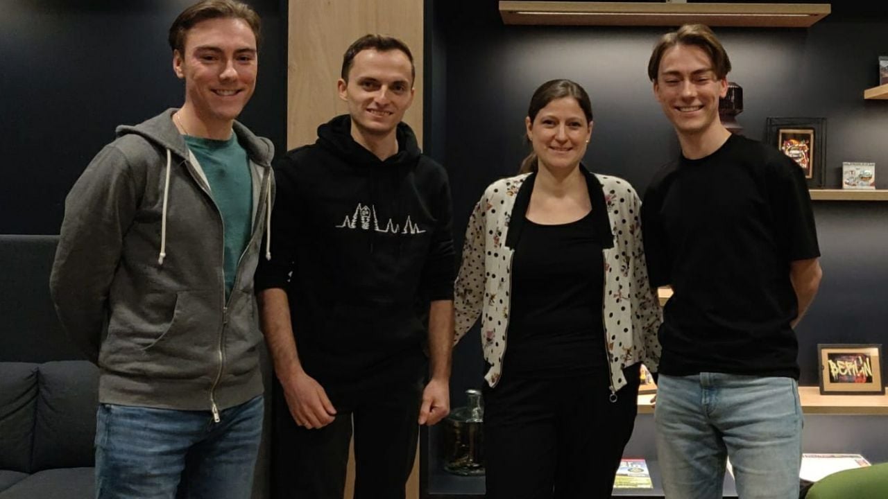 Anton Fuchs, Real Life Guy Johannes Mickebecker, Susanne Gietl und Richard Fuchs, von links
