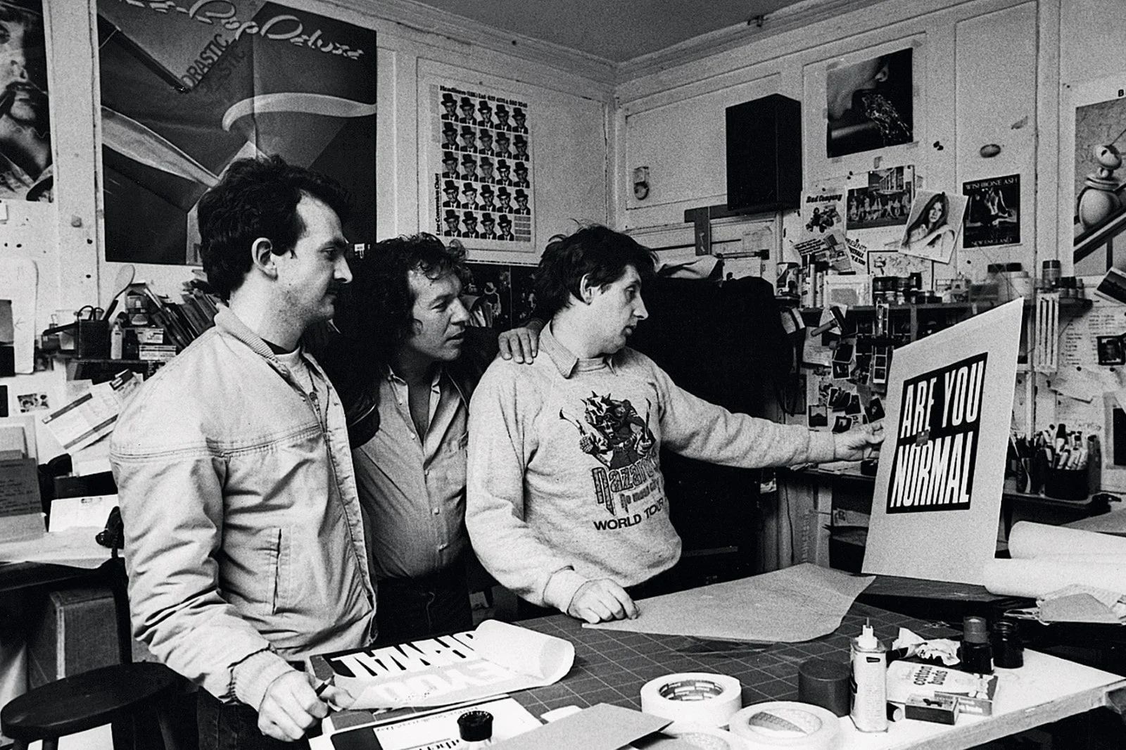 Ein seltener Einblick in die Arbeit der Hipgnosis-Gründer.