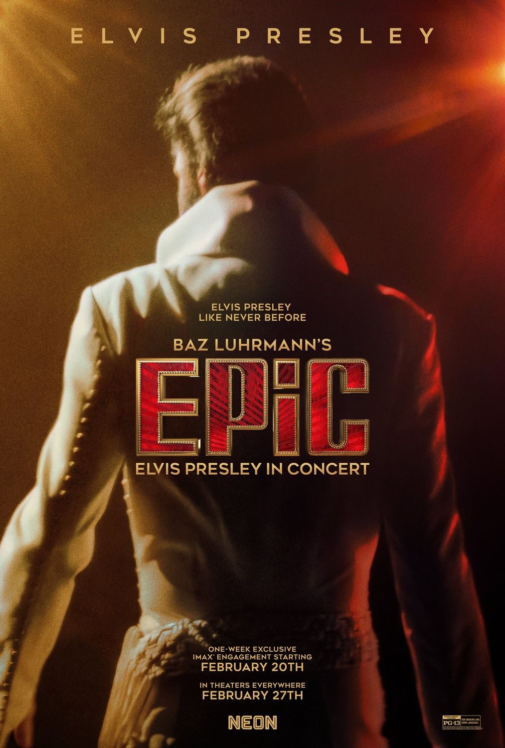 Poster EPiC: Elvis Presley in Concert