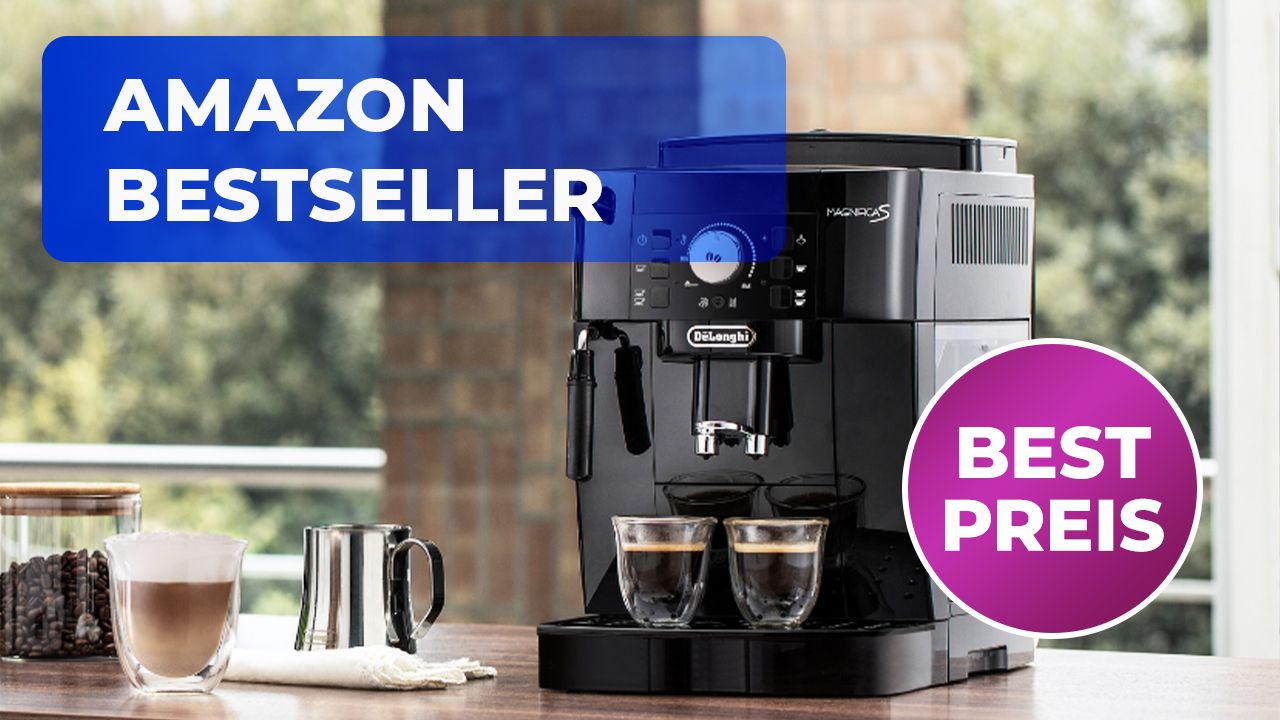Endspurt bei den Frühlingsangeboten: Sichert euch schnell Amazons beliebtesten Kaffeevollautomaten im krassen Angebot