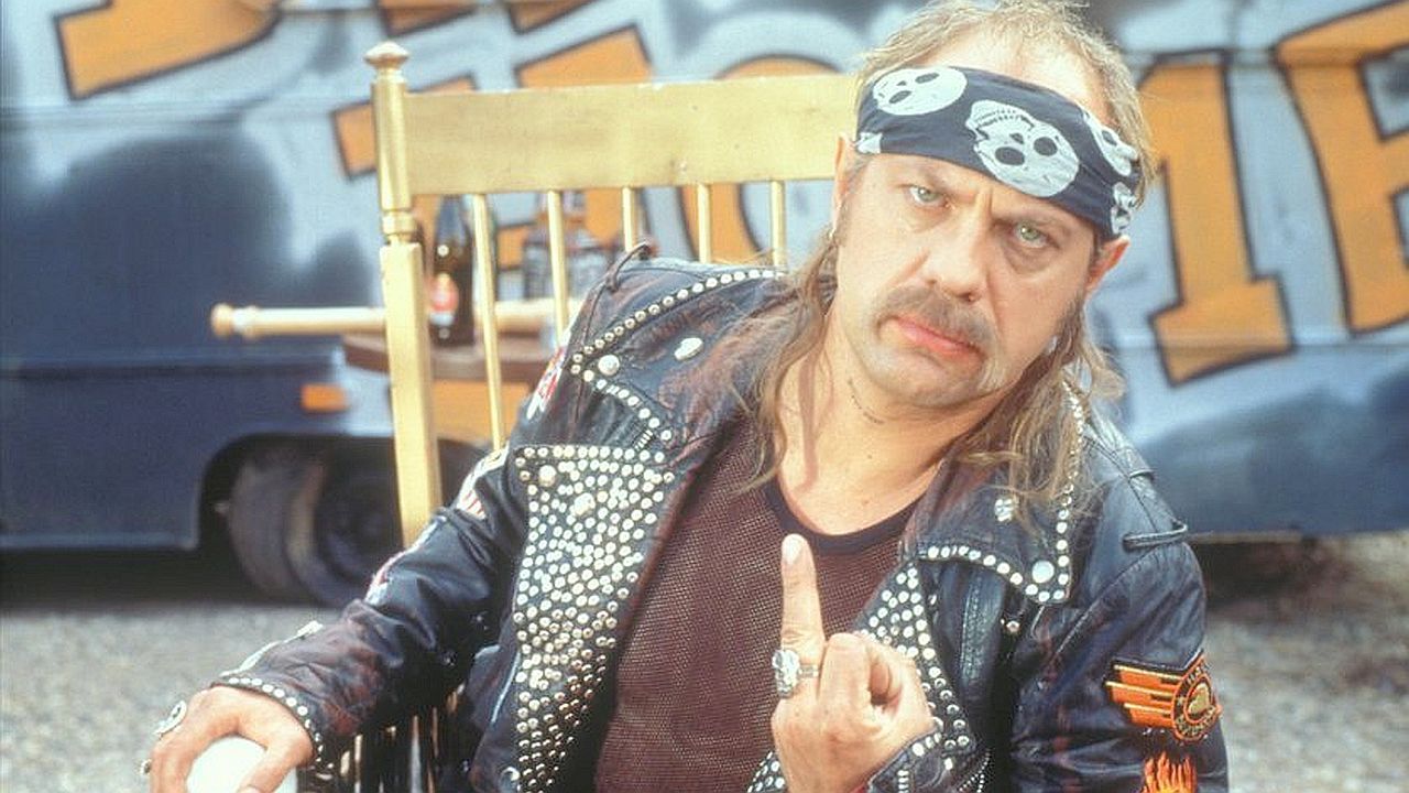 Uwe Ochsenknecht als Motorrad-Rocker in 