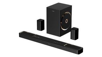 Ultimea-Soundbar mit Bass und Surround-Lautsprechern
