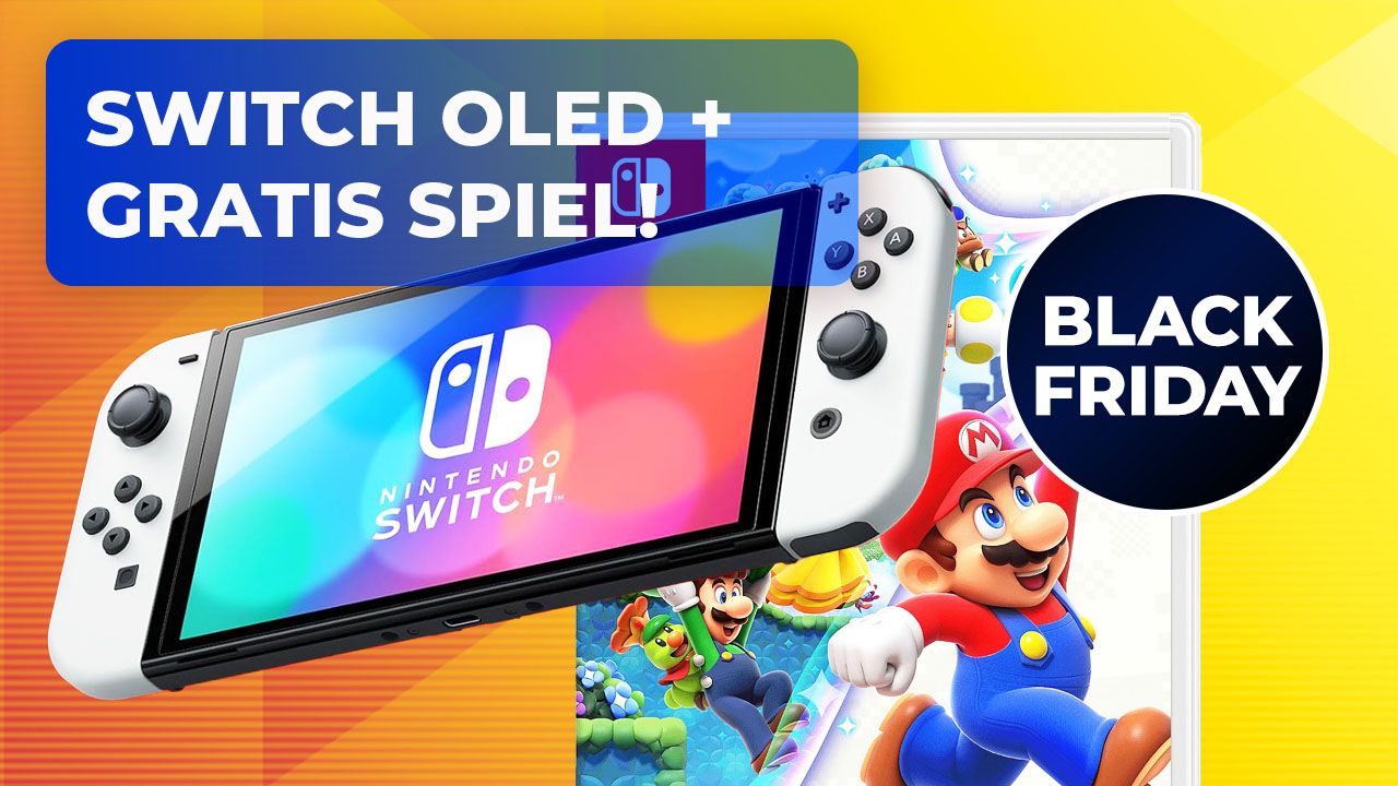 Zum Black Friday vergisst Nintendo mal seinen Geiz: Switch OLED im Mega-Paket mit Mario-Hit und Online-Mitgliedschaft