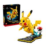 LEGO Pickachu und Pokéball