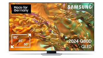 Samsung Q80D mit 55 Zoll bei Amazon