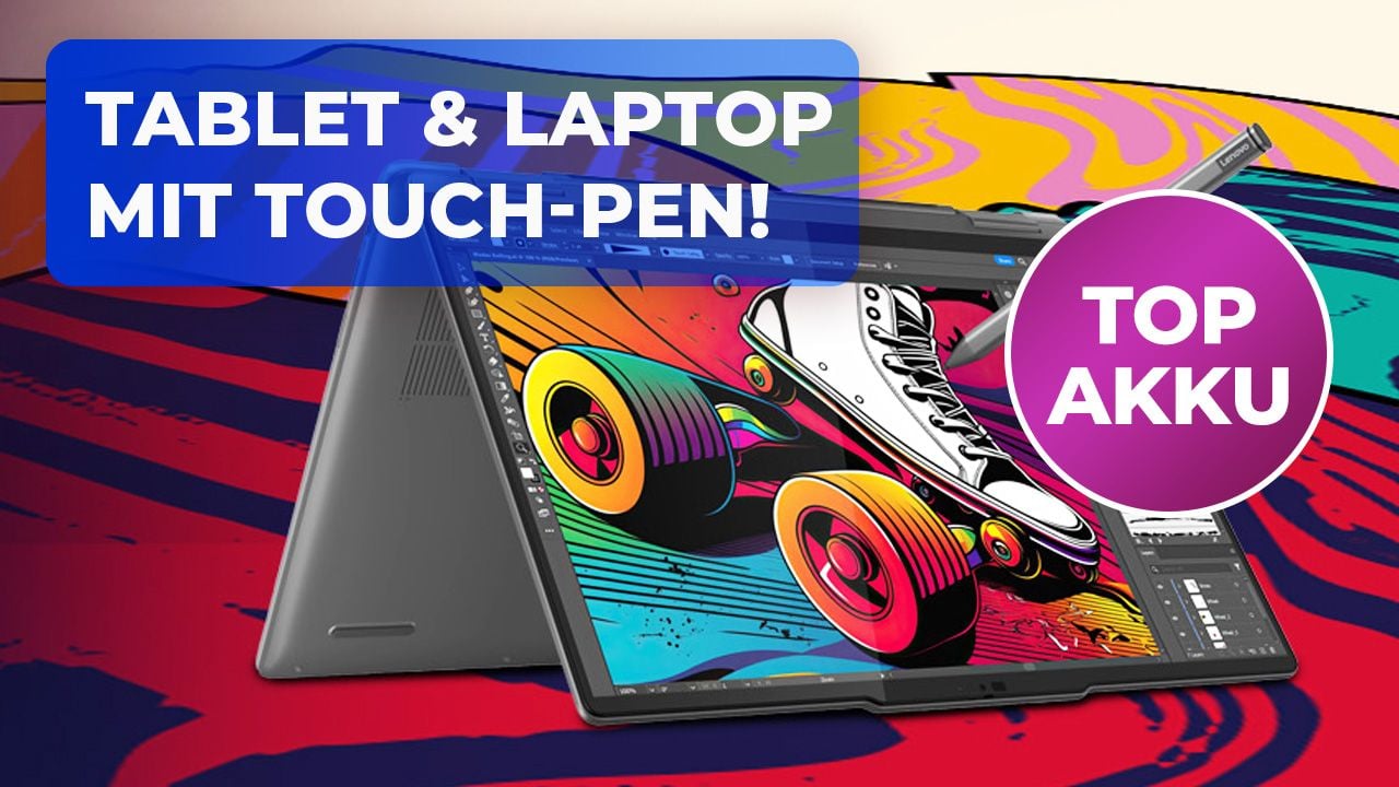 Eigentlich wollte ich ein MacBook, doch dieser 2-in-1-Laptop mit OLED-Display lässt mich schwach werden