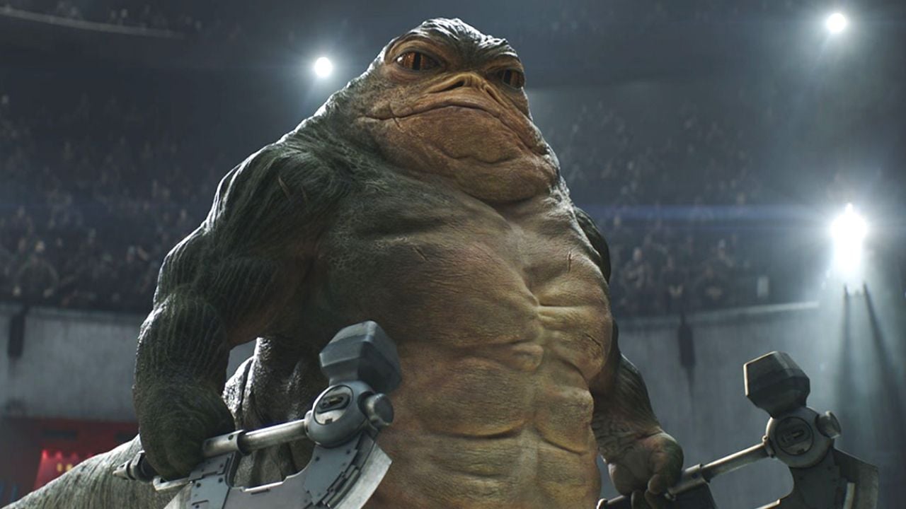 Der gestählte Rotta the Hutt möchte mit seinem berühmt-berüchtigten Vater Jabba nichts mehr zu tun haben.