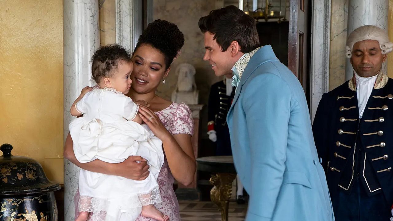 Volin (Luke Newton) besucht Marina (Ruby Barker) und ihr Baby