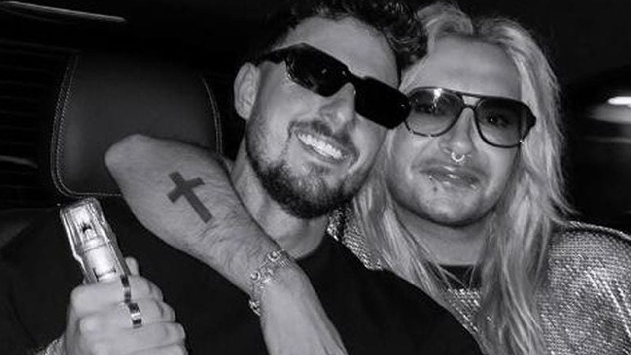 Jannik Kontalis and Bill Kaulitz
