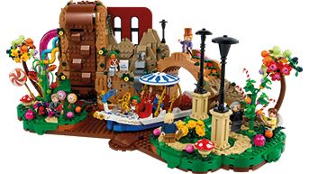 LEGO „Willy Wonka und die Schokoladenfabrik“