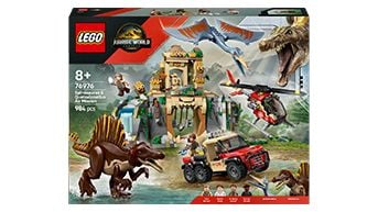 LEGO Jurassic World Spinosaurier & Quetzalcoatlus