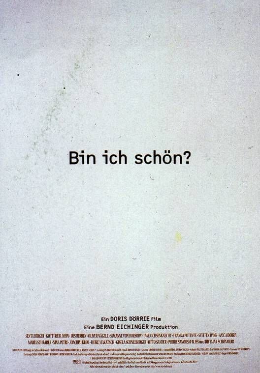 Bin ich schön? Film 1998 FILMSTARTS.de