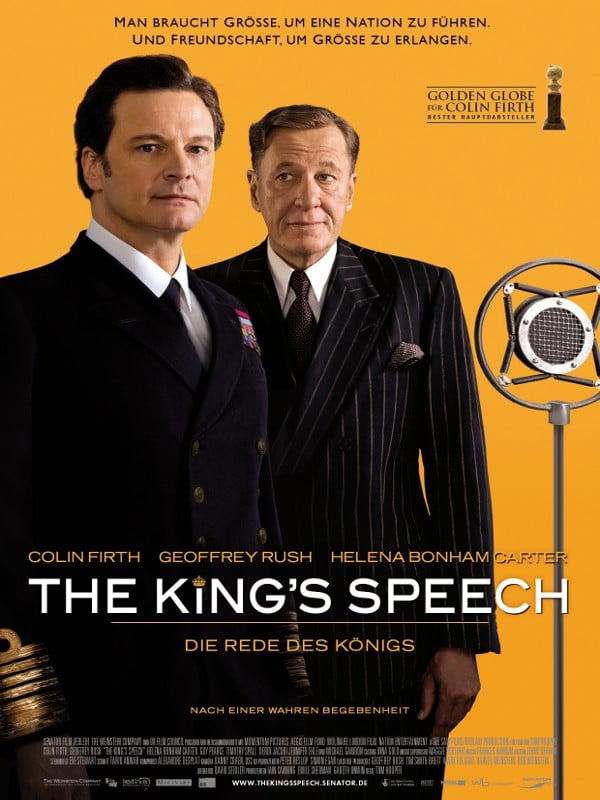 the king's speech what time