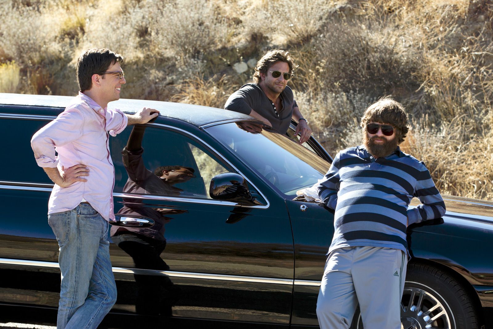 Bild zu Zach Galifianakis - Hangover 3 : Bild Bradley Cooper, Ed Helms ...