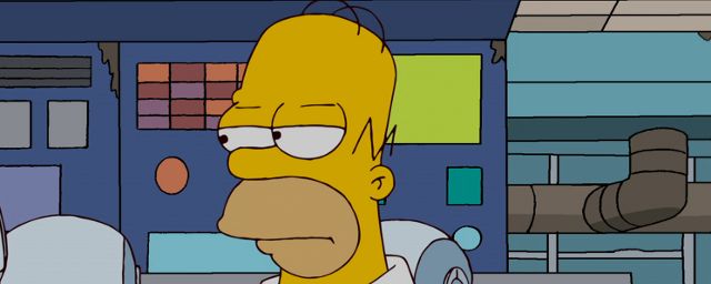 Simpsons Homer Isst Sich Selbst