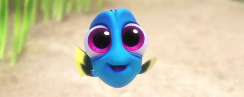 Filmausschnitt zu "Findet Dorie": Ein vergesslicher Baby-Fisch spielt