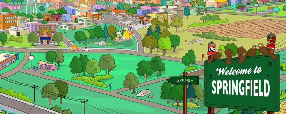 Wie Google Maps für Springfield: Zum 30. Geburtstag der "Simpsons" gibt