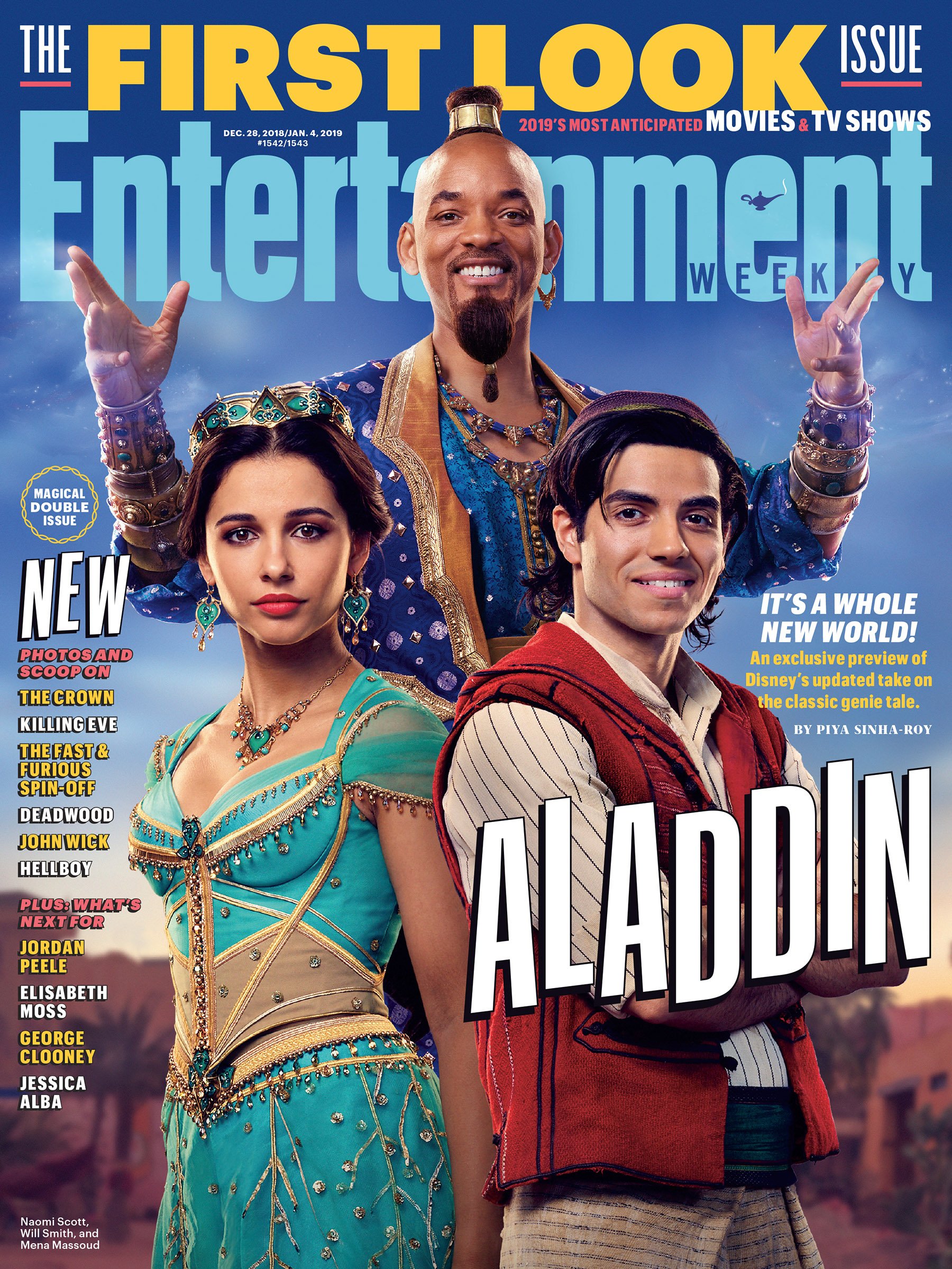 Neue Bilder Zum "Aladdin"-Realfilm: So Sieht Will Smith Als Dschinni ...