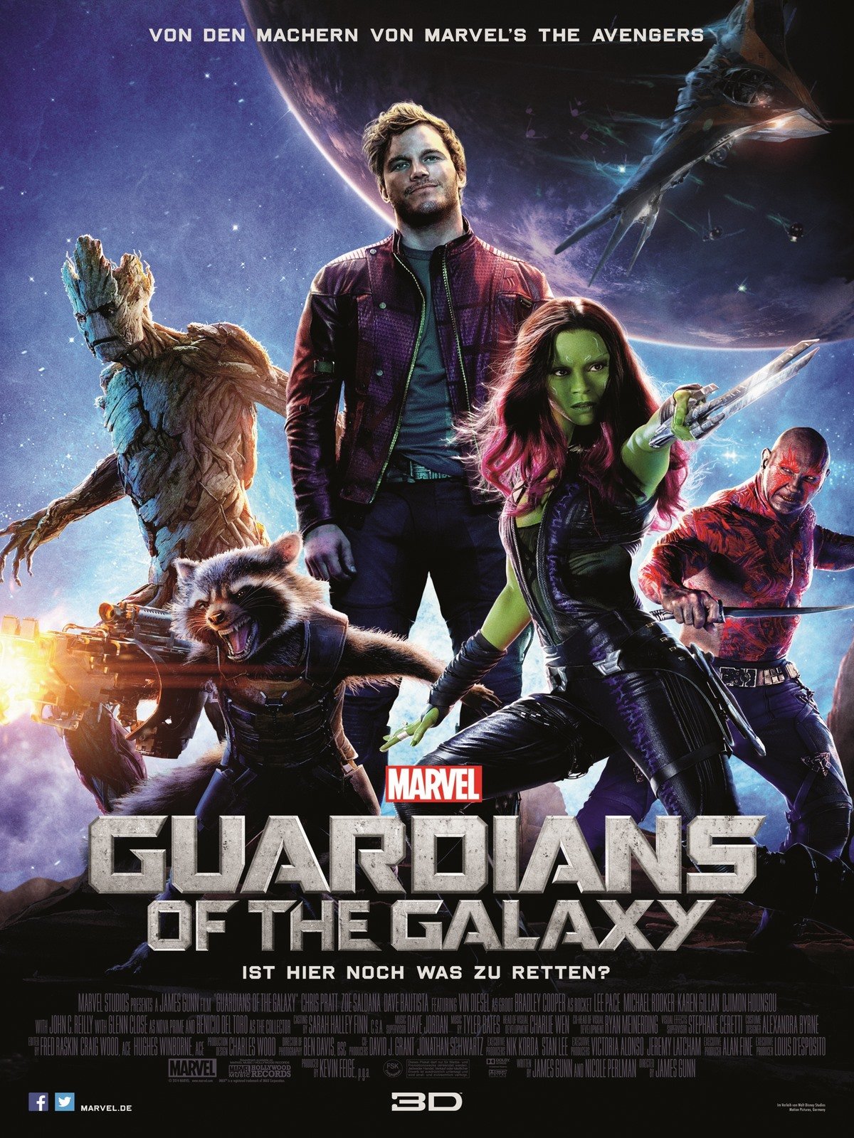 Guardians Of The Galaxy: schauspieler, regie, produktion - Filme ...
