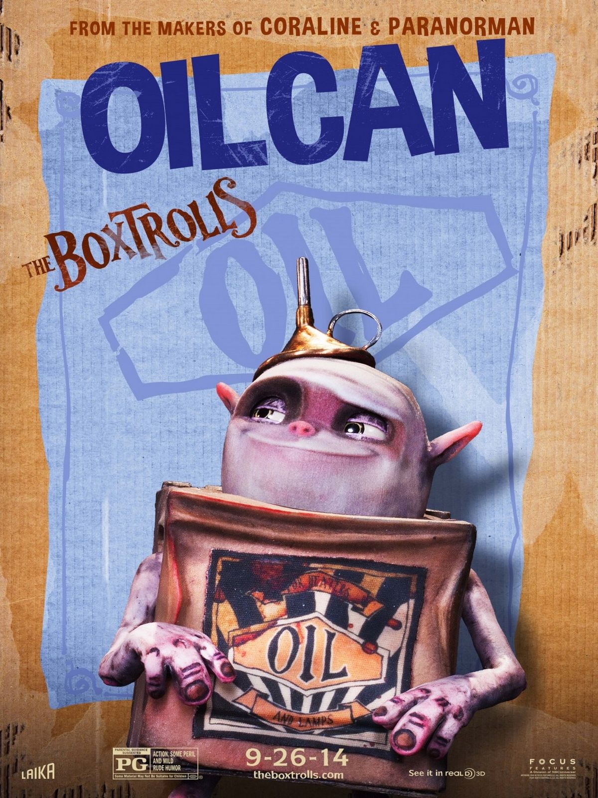 Poster zum Film Die Boxtrolls Bild 27 auf 43 FILMSTARTS.de