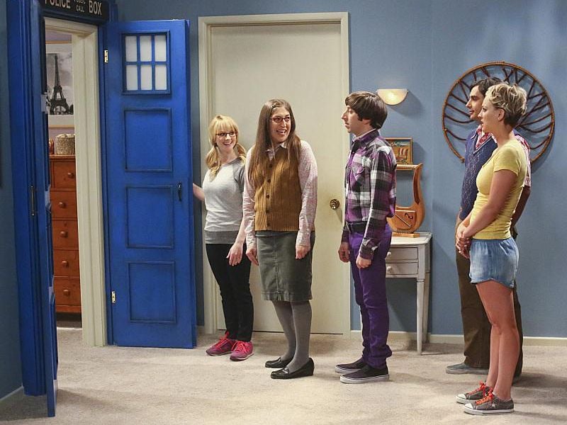 Bild zu Kaley Cuoco - The Big Bang Theory : Bild Simon Helberg, Kunal ...