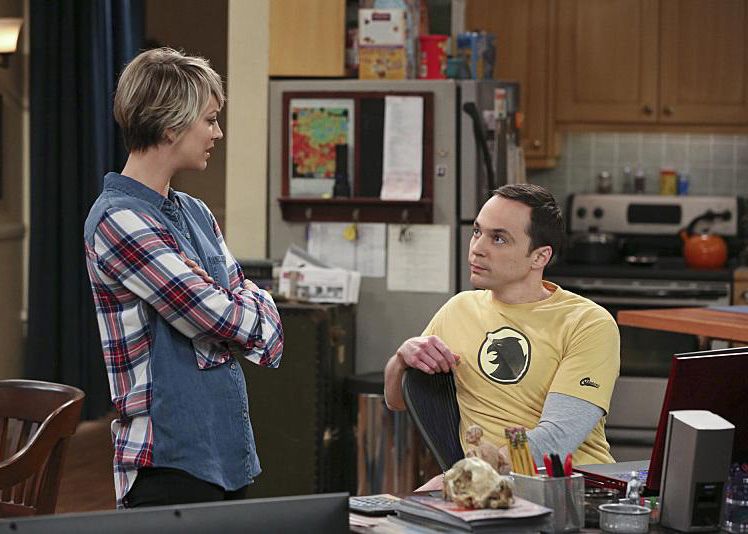 Bild zu Kaley Cuoco - The Big Bang Theory : Bild Jim Parsons, Kaley ...