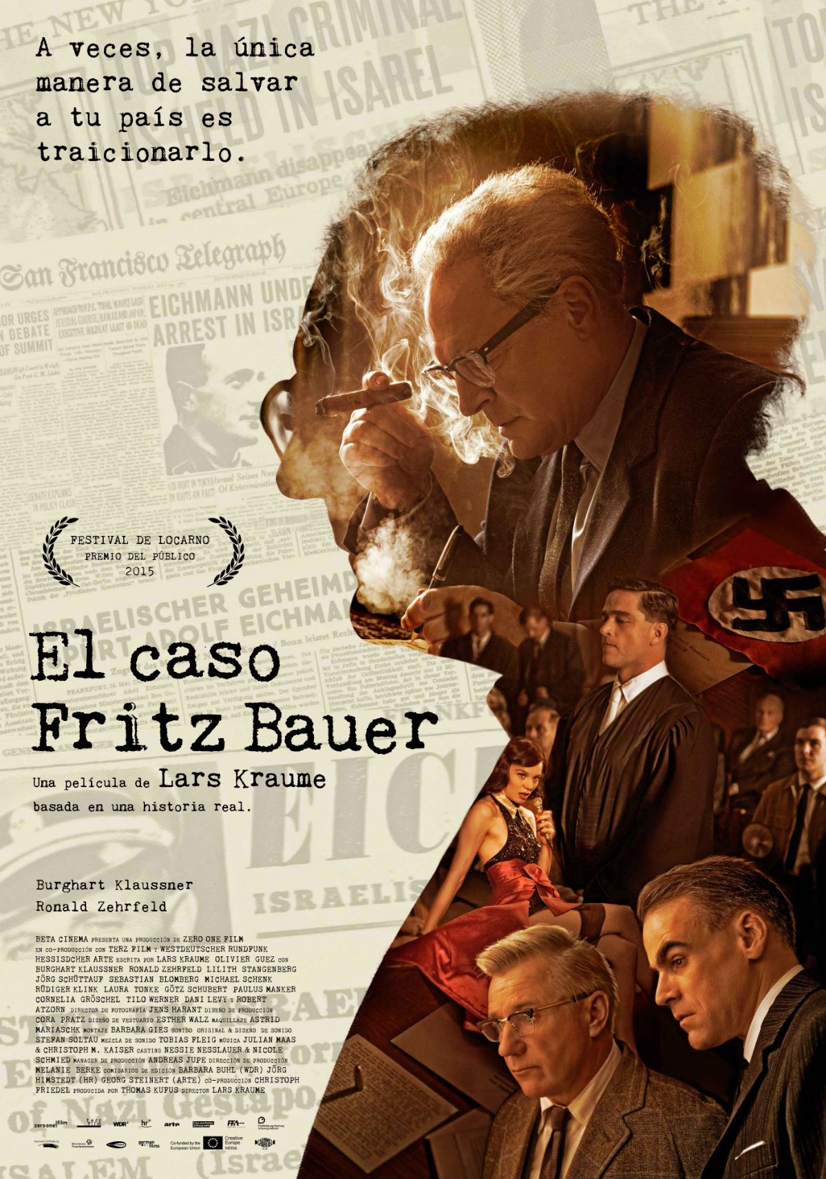 Poster zum Film Der Staat gegen Fritz Bauer Bild 2 auf 11 FILMSTARTS.de