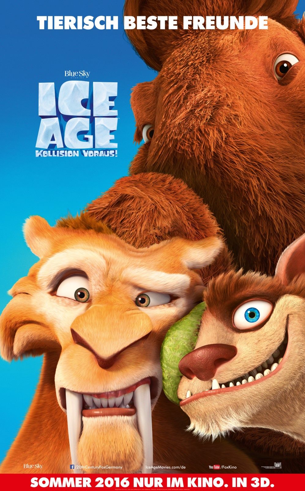 Wie Viele Filme Gibt Es Von Ice Age Poster zum Film Ice Age - Kollision voraus! - Bild 30 auf 40