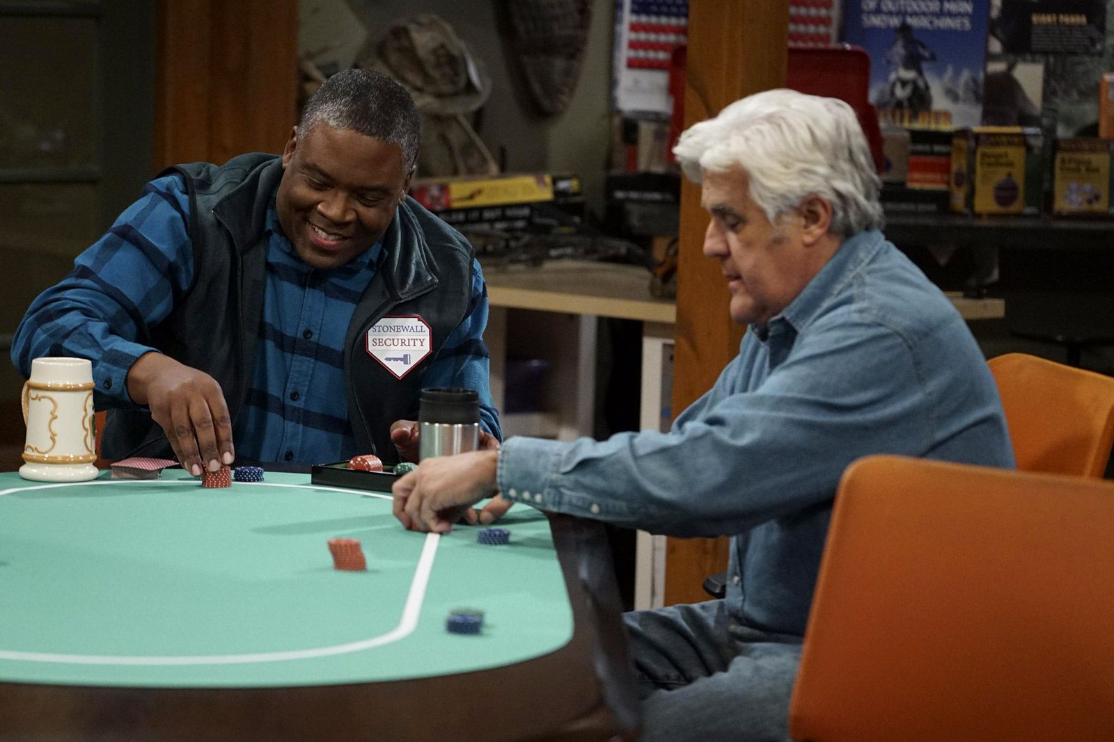 Last Man Standing Last Man Standing Bild Jay Leno, Jonathan Adams