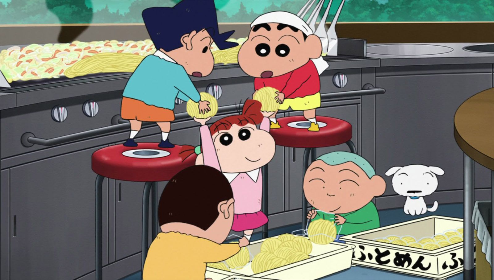 Foto Zum Film Crayon Shin-chan: Very Tasty! B-class Gourmet Survival ...