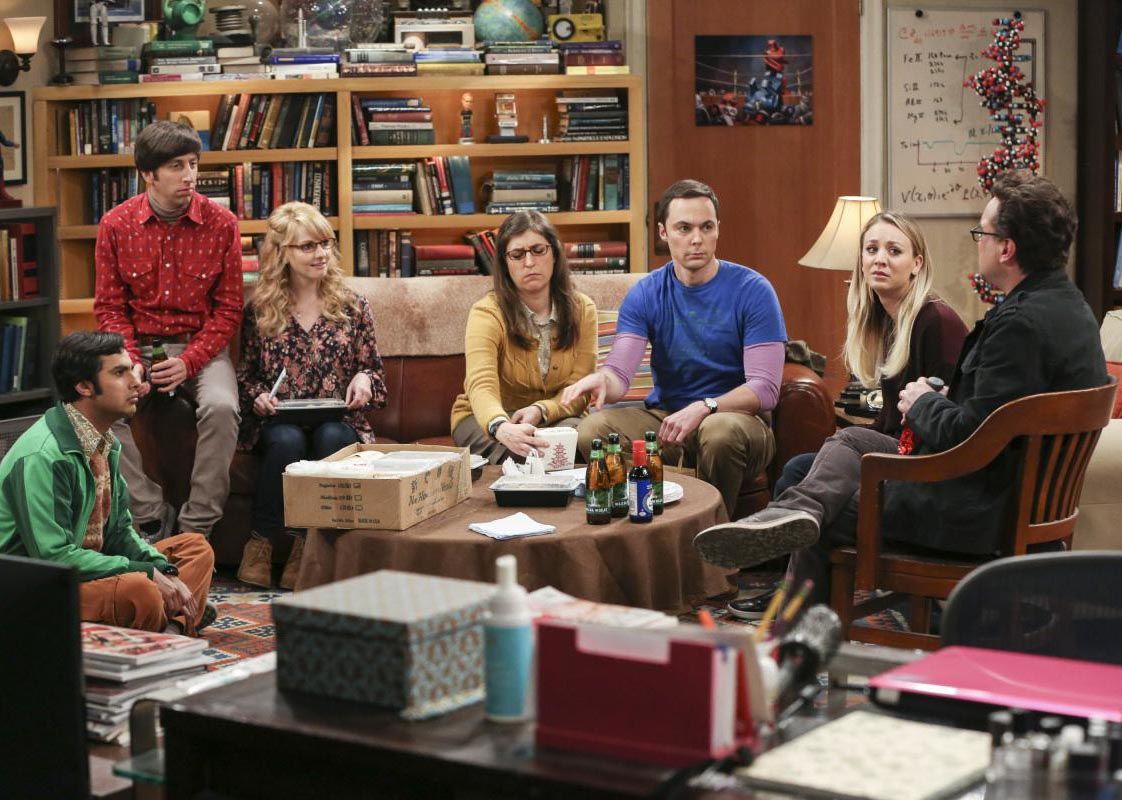 Bild zu Kaley Cuoco - The Big Bang Theory : Bild Johnny Galecki, Simon ...