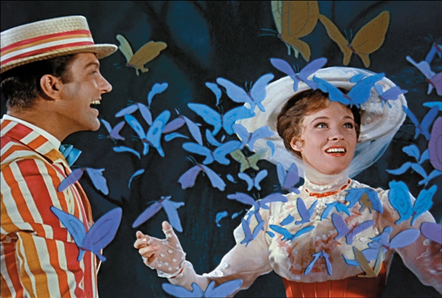 Bild Zu Dick Van Dyke Mary Poppins Bild Dick Van Dyke Julie Andrews Foto 4 Von 28 1034