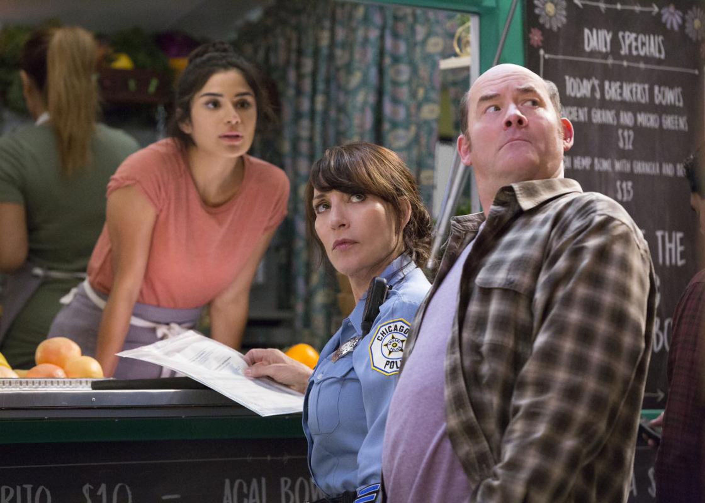 Bild zu Katey Sagal Superior Donuts Bild Katey Sagal, David