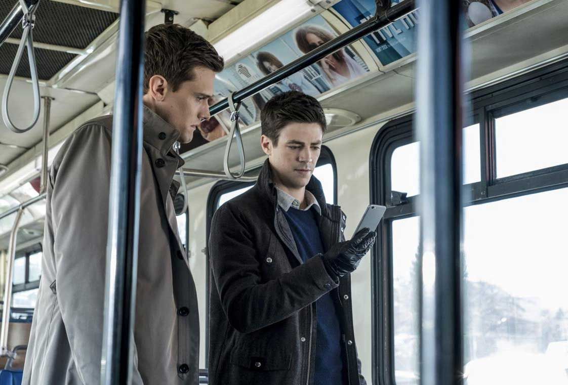 Filme Und Serien Von Grant Gustin Bild zu Grant Gustin - The Flash : Kinoposter Hartley Sawyer, Grant