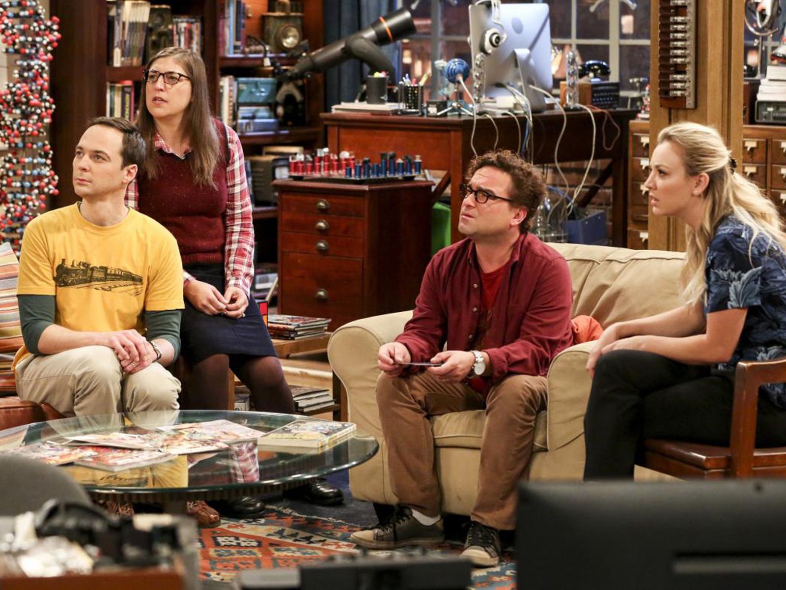 The Big Bang Theory: The Big Bang Theory : Bild Jim Parsons, Mayim ...