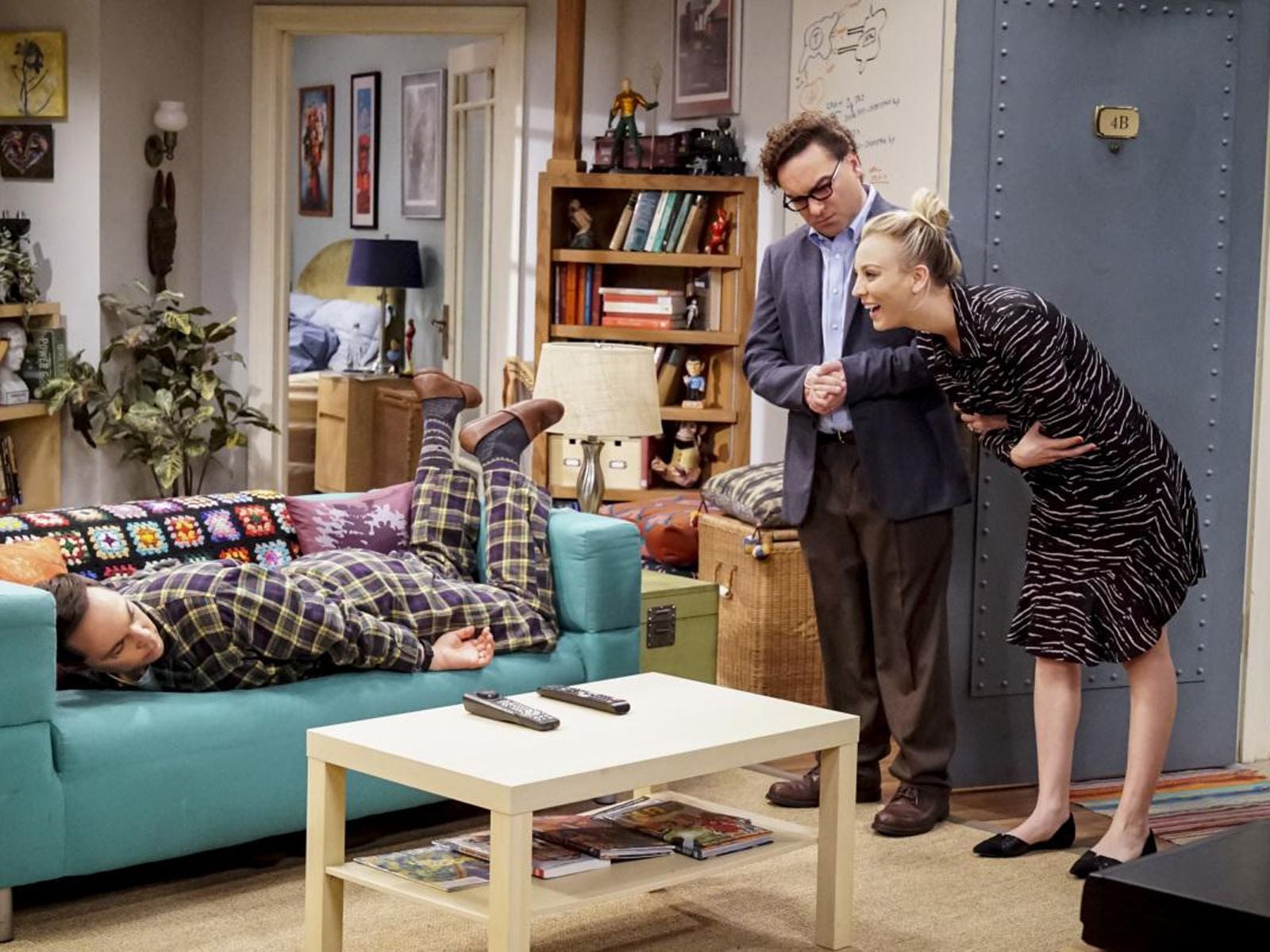 Bild zu Kaley Cuoco - The Big Bang Theory : Bild Jim Parsons, Kaley ...