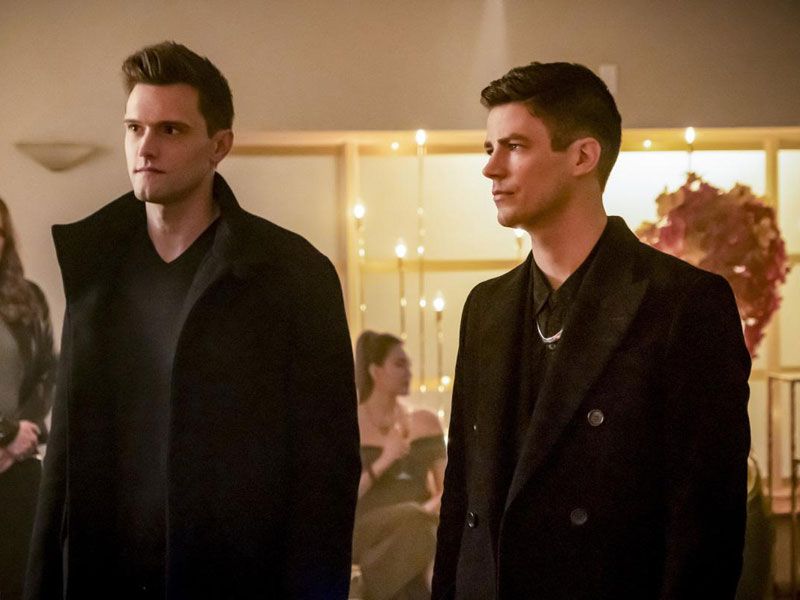 Filme Und Serien Von Grant Gustin Bild zu Grant Gustin - The Flash : Bild Grant Gustin, Damion Poitier