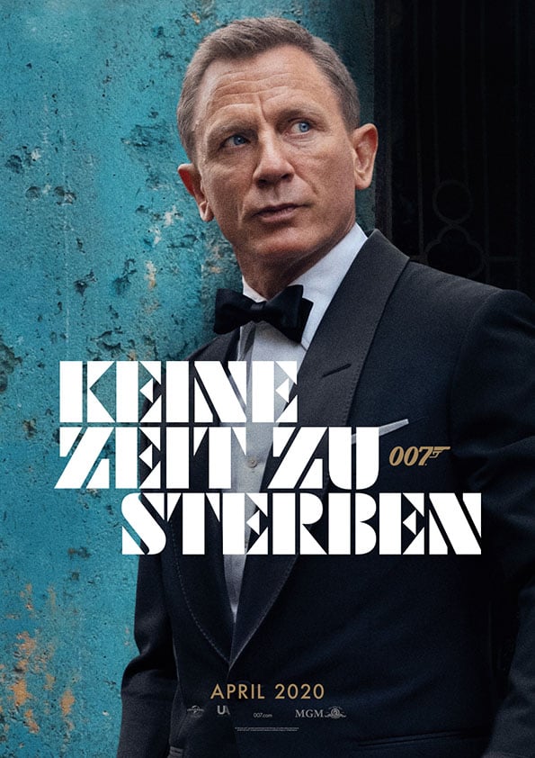 Poster zum James Bond 007 Keine Zeit zu sterben Bild