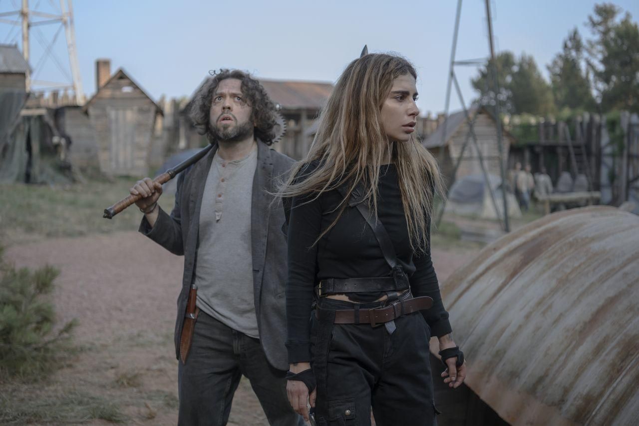Filme Und Serien Von Nadia Hilker Bild zu Nadia Hilker - The Walking Dead : Bild Dan Fogler, Nadia Hilker