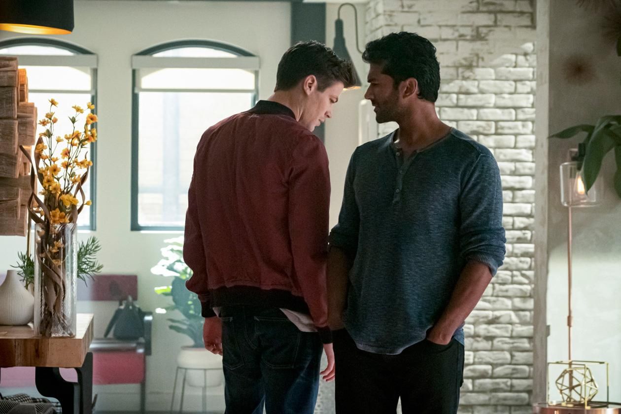 Filme Und Serien Von Grant Gustin Bild zu Grant Gustin - The Flash : Bild Sendhil Ramamurthy, Grant