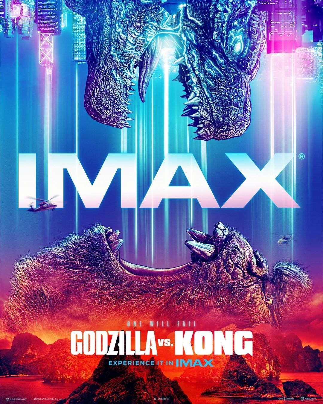 Poster Zum Godzilla Vs Kong Bild 1 Auf 23 Filmstarts De