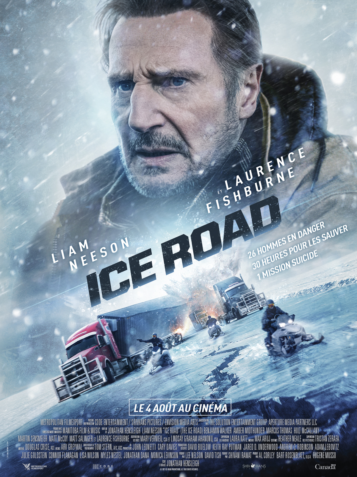 Poster Zum The Ice Road Bild 2 Auf 15 Filmstarts De